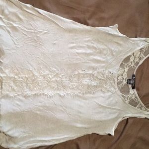 Lace tank